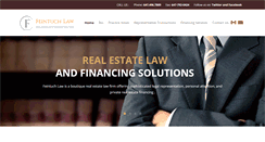 Desktop Screenshot of feintuchlaw.com